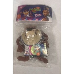 McDonalds 1996 Warner Brothers Space Jam Movie‎ Taz Plush Toy Sealed